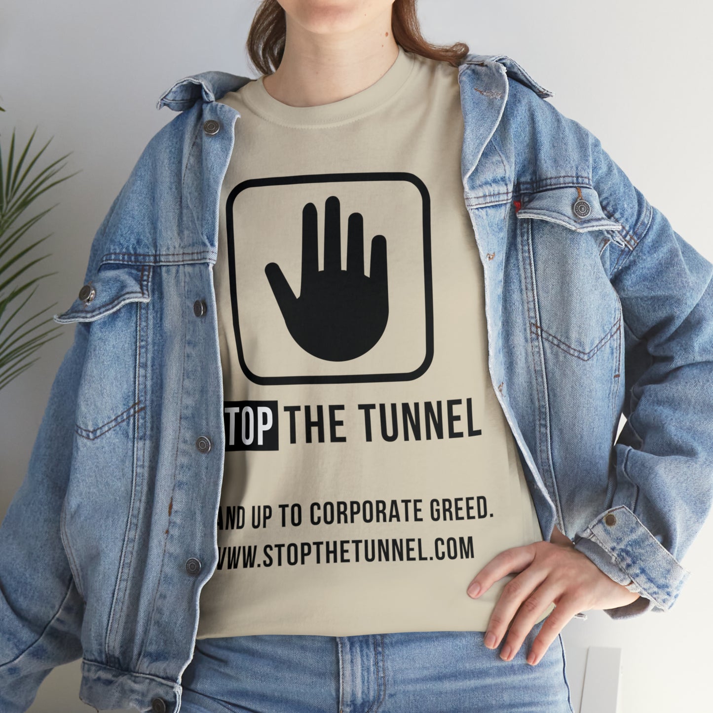 Stop The Tunnel Tee