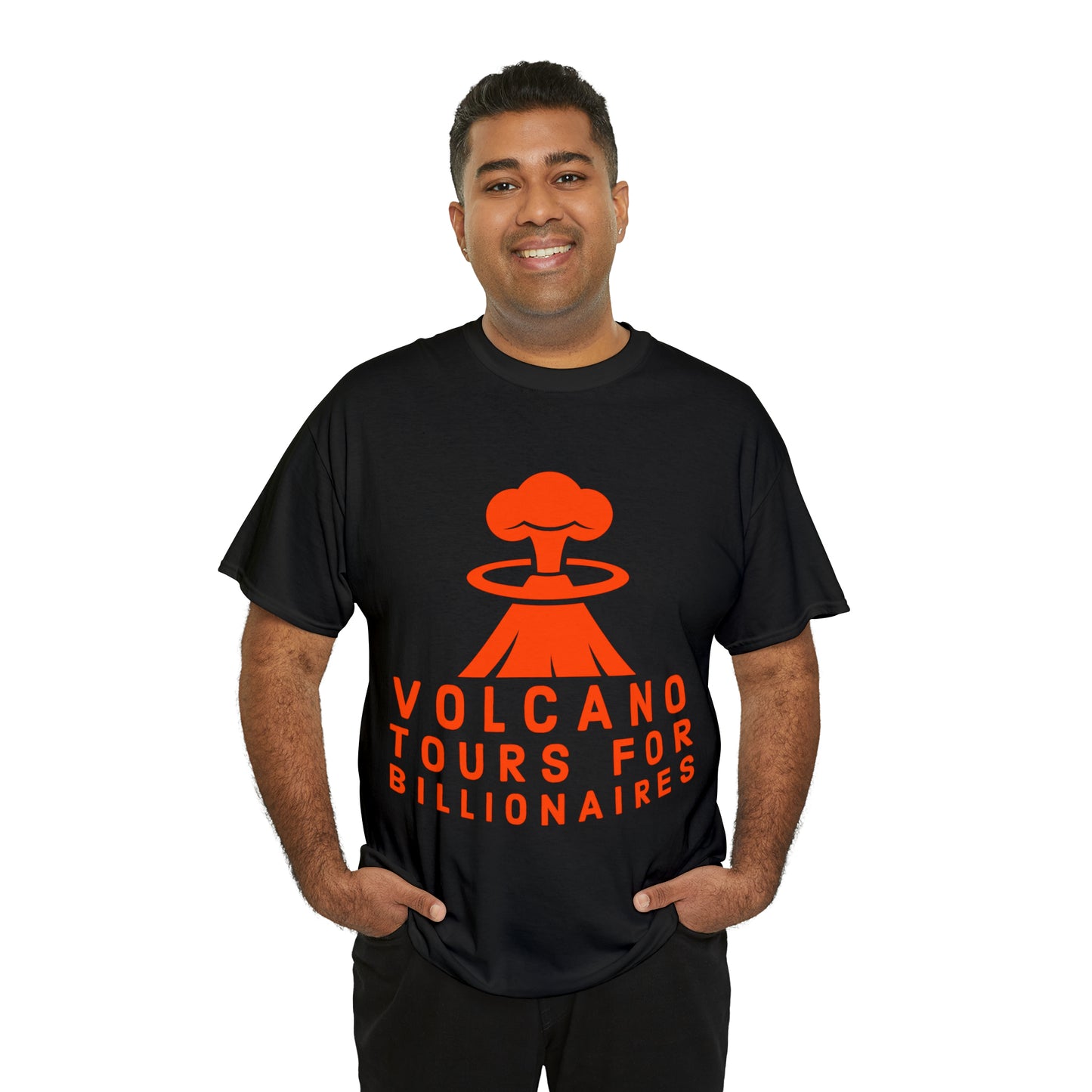 Volcano Tours For Billionaires Tee