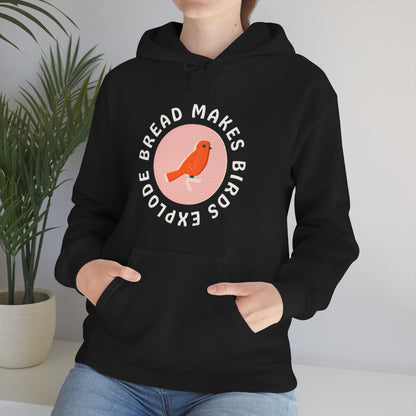 Bread Makes Birds Explode Hoodie