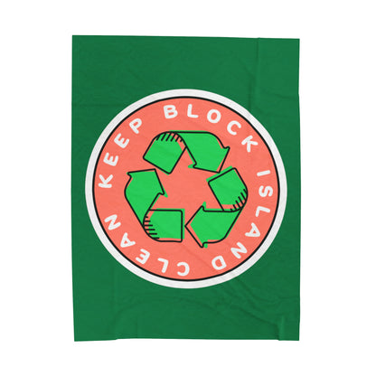 Keep Block Island Clean Blanket