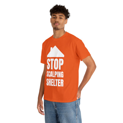 Stop Scalping Shelter Tee