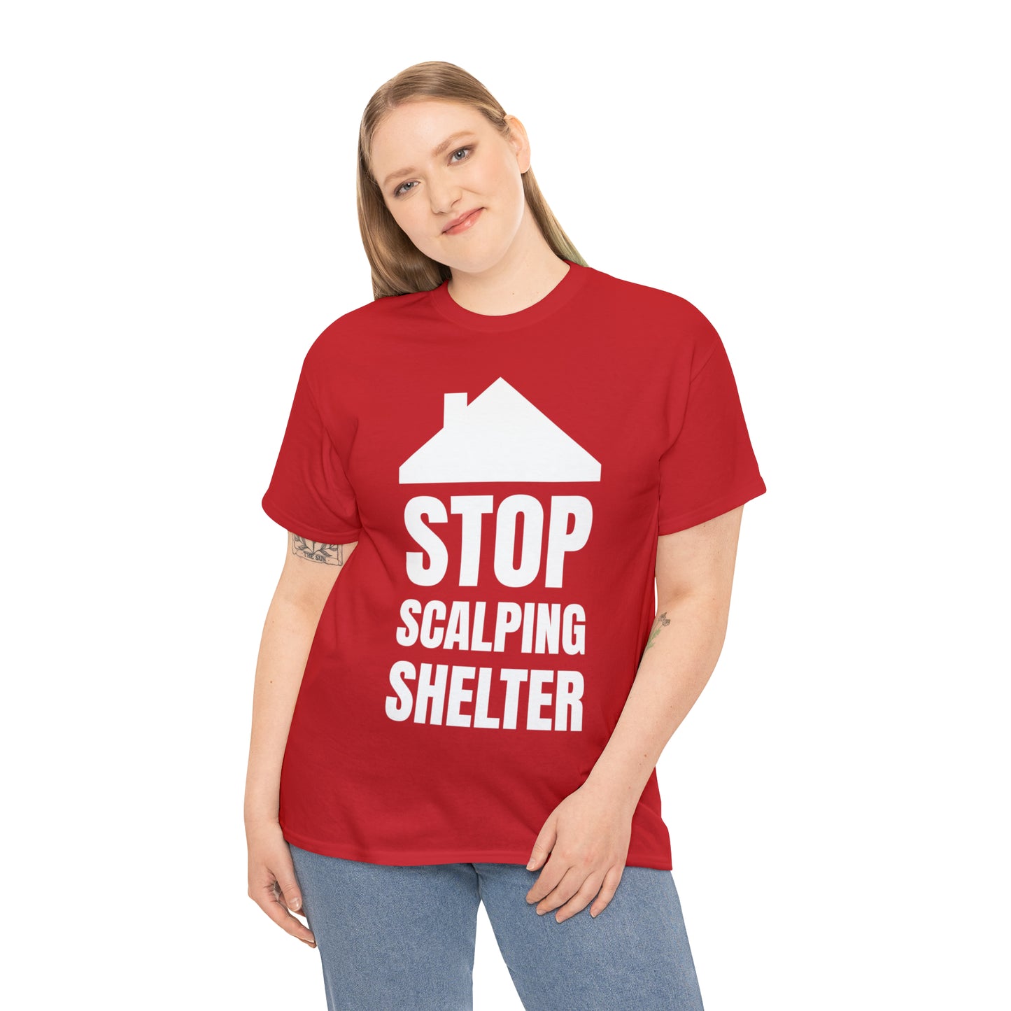 Stop Scalping Shelter Tee