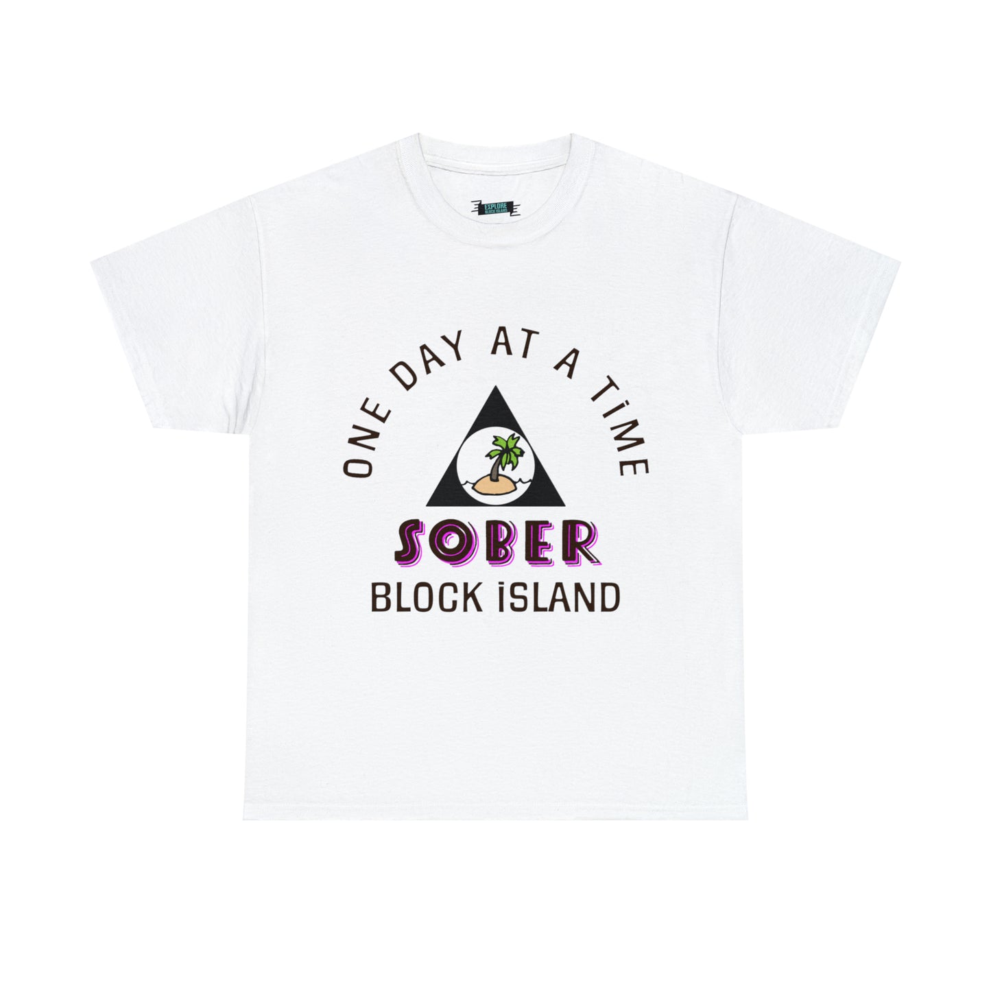 Sober Block Island Tee