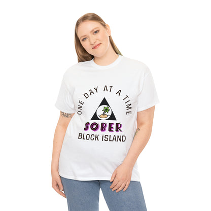 Sober Block Island Tee