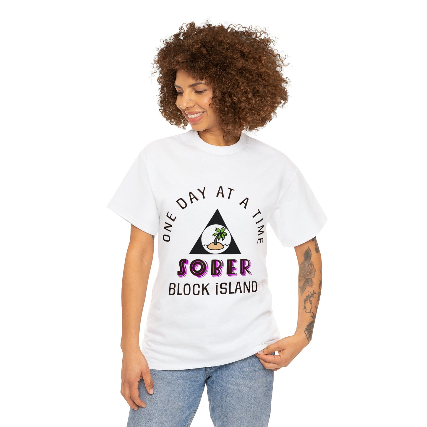 Sober Block Island Tee