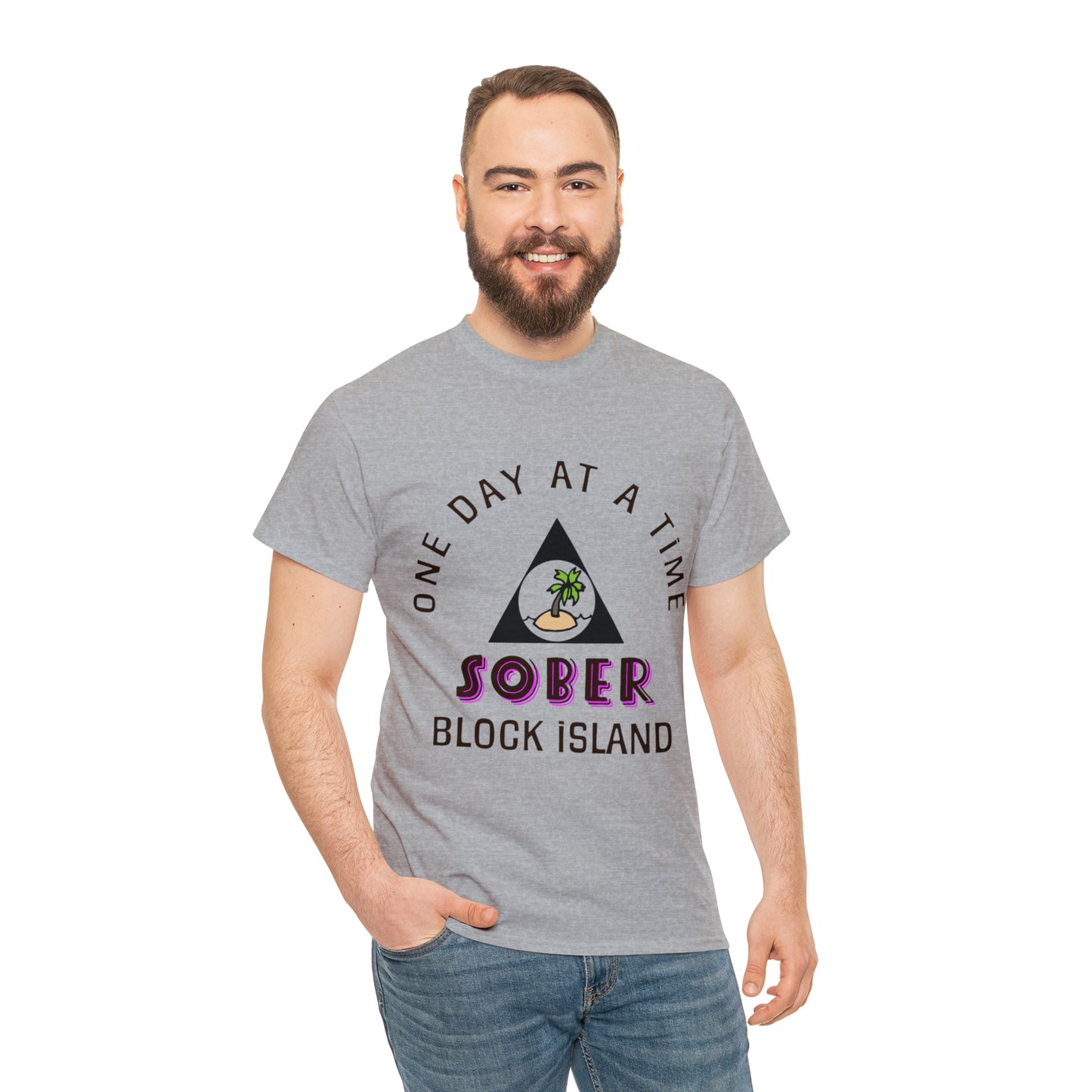 Sober Block Island Tee