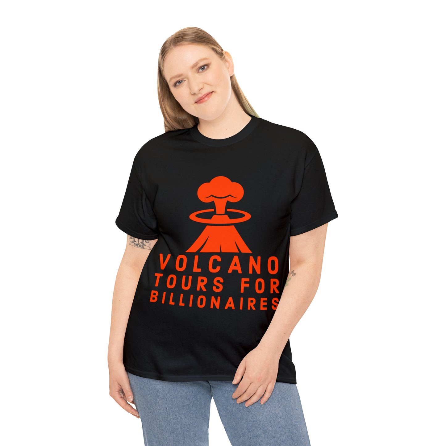 Volcano Tours For Billionaires Tee