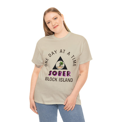 Sober Block Island Tee