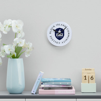 Block Island Community College Wall Clock