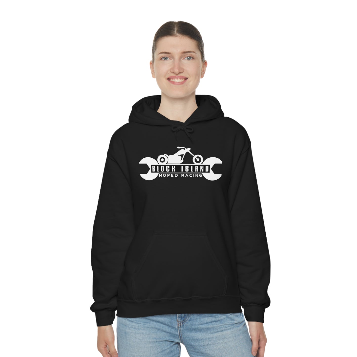 Block Island Moped Racing Hoodie