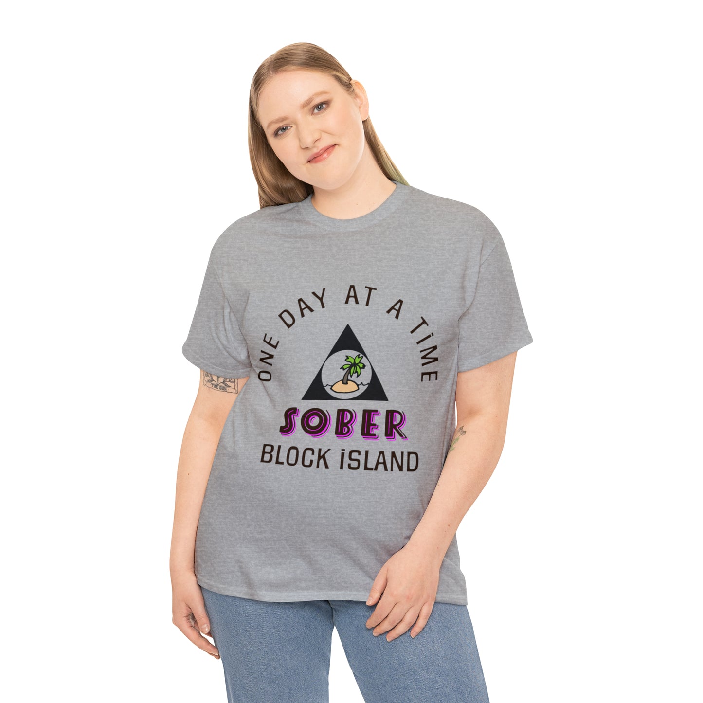 Sober Block Island Tee