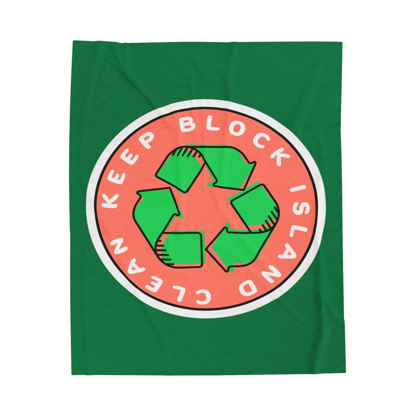 Keep Block Island Clean Blanket