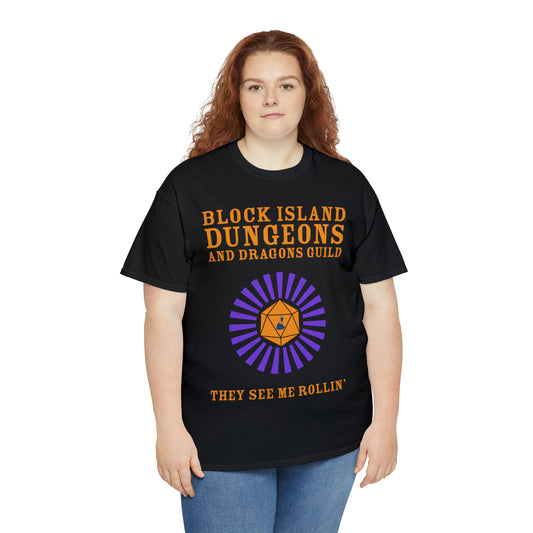 Block Island Dungeons and Dragons Guild Tee