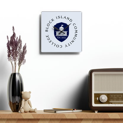 Block Island Community College Wall Clock