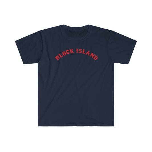Block Island Baseball Tee