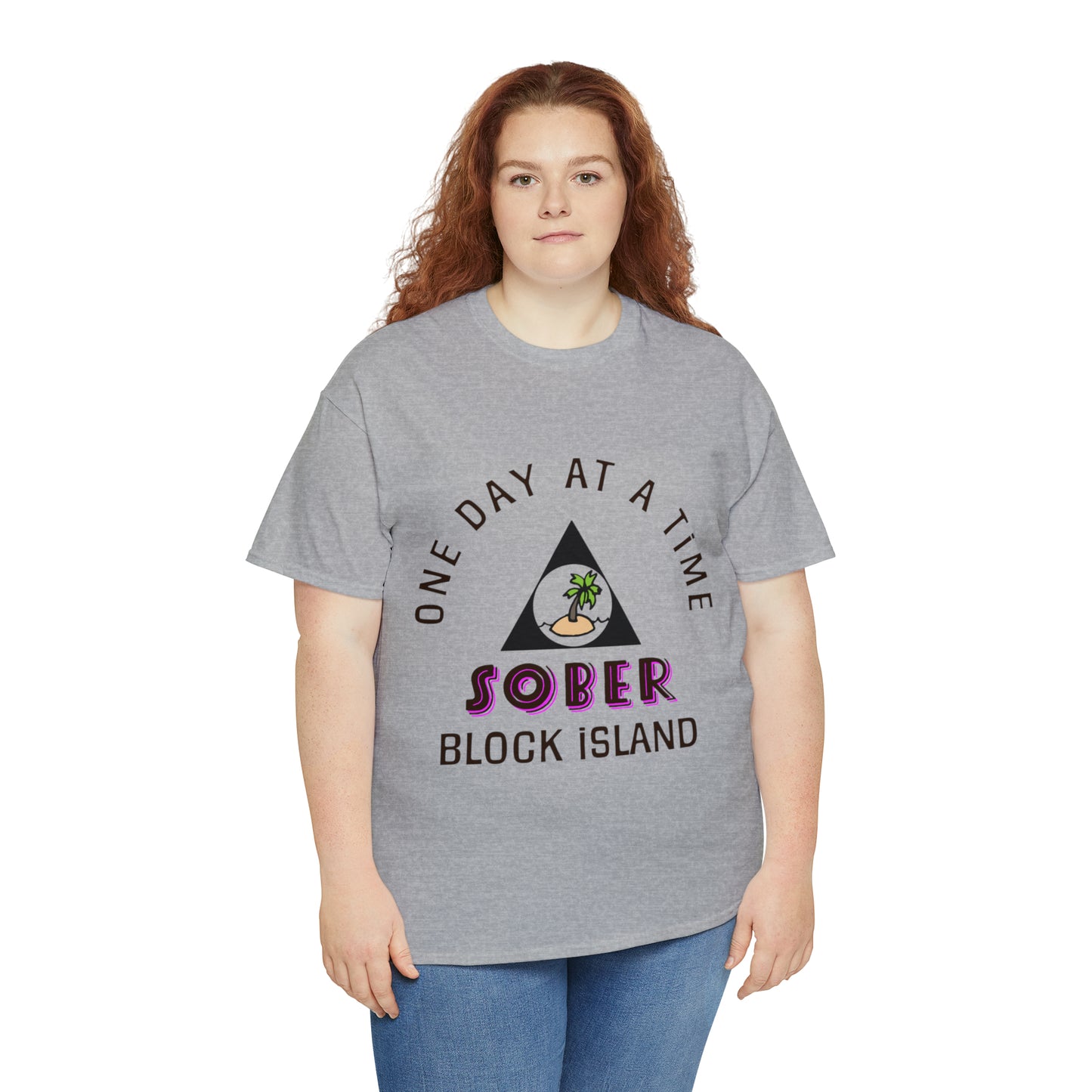 Sober Block Island Tee