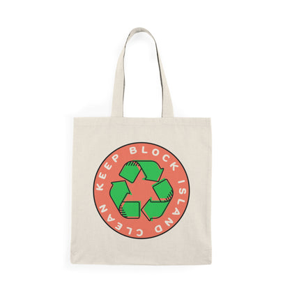 Keep Block Island Clean Tote Bag
