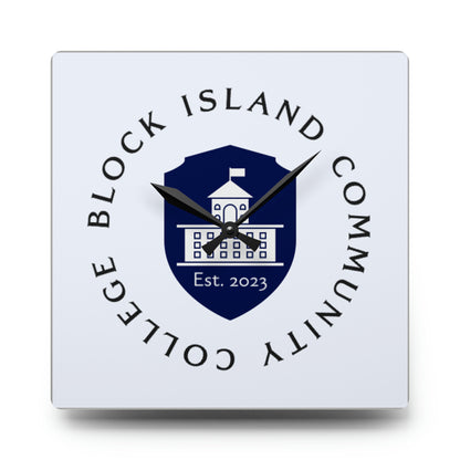 Block Island Community College Wall Clock