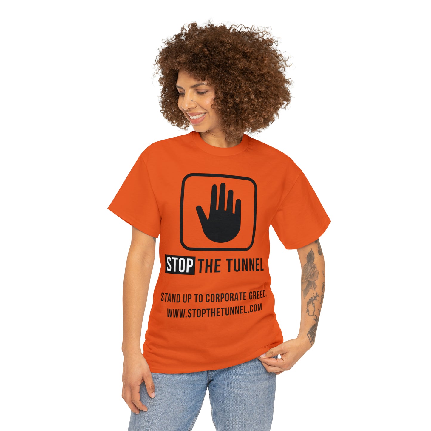 Stop The Tunnel Tee