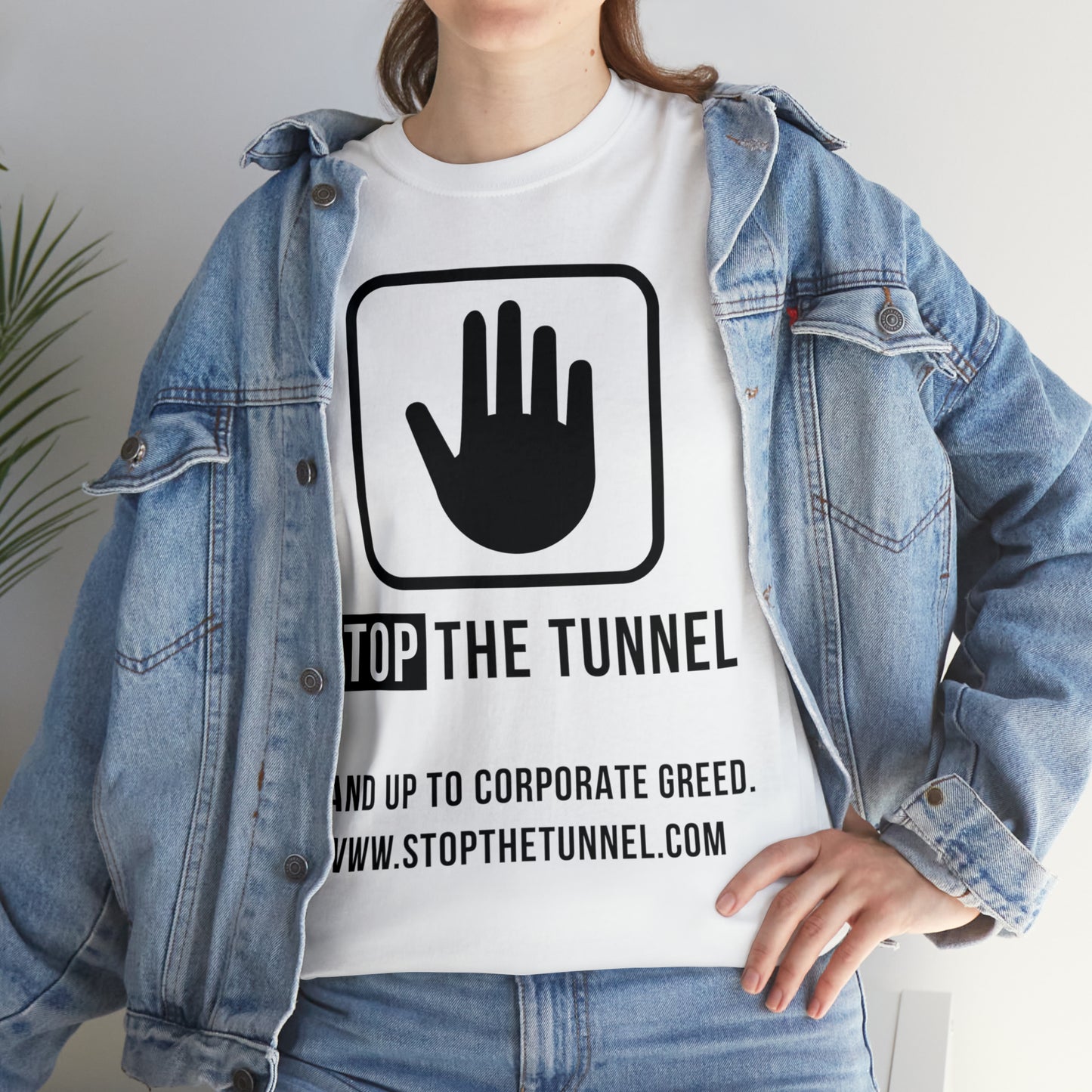 Stop The Tunnel Tee