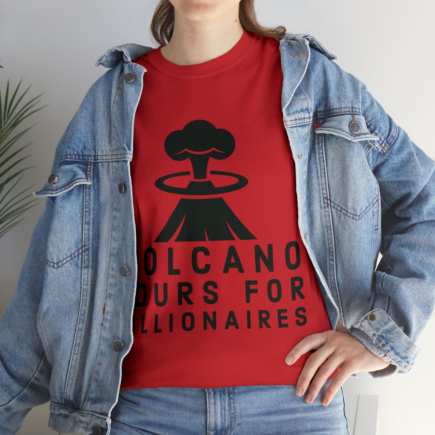 Volcano Tours For Billionaires Tee