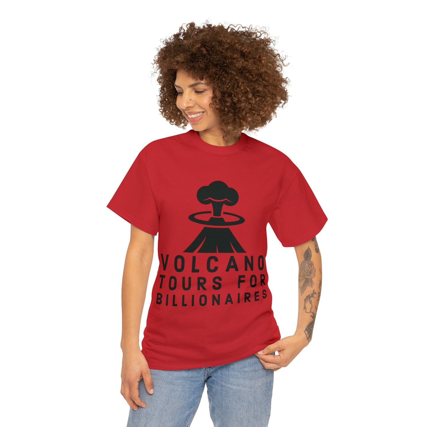 Volcano Tours For Billionaires Tee