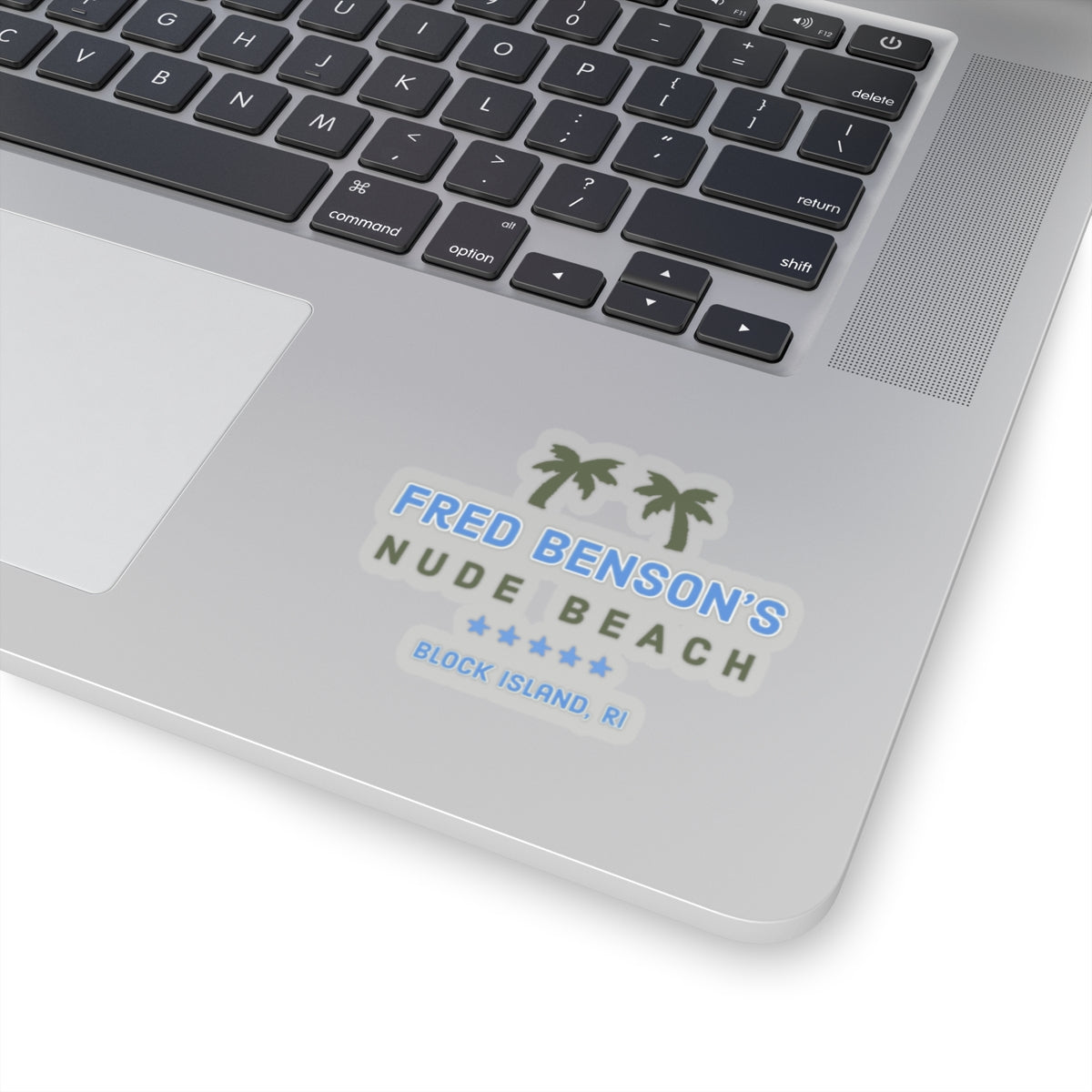 Fred Benson’s Nude Beach Sticker