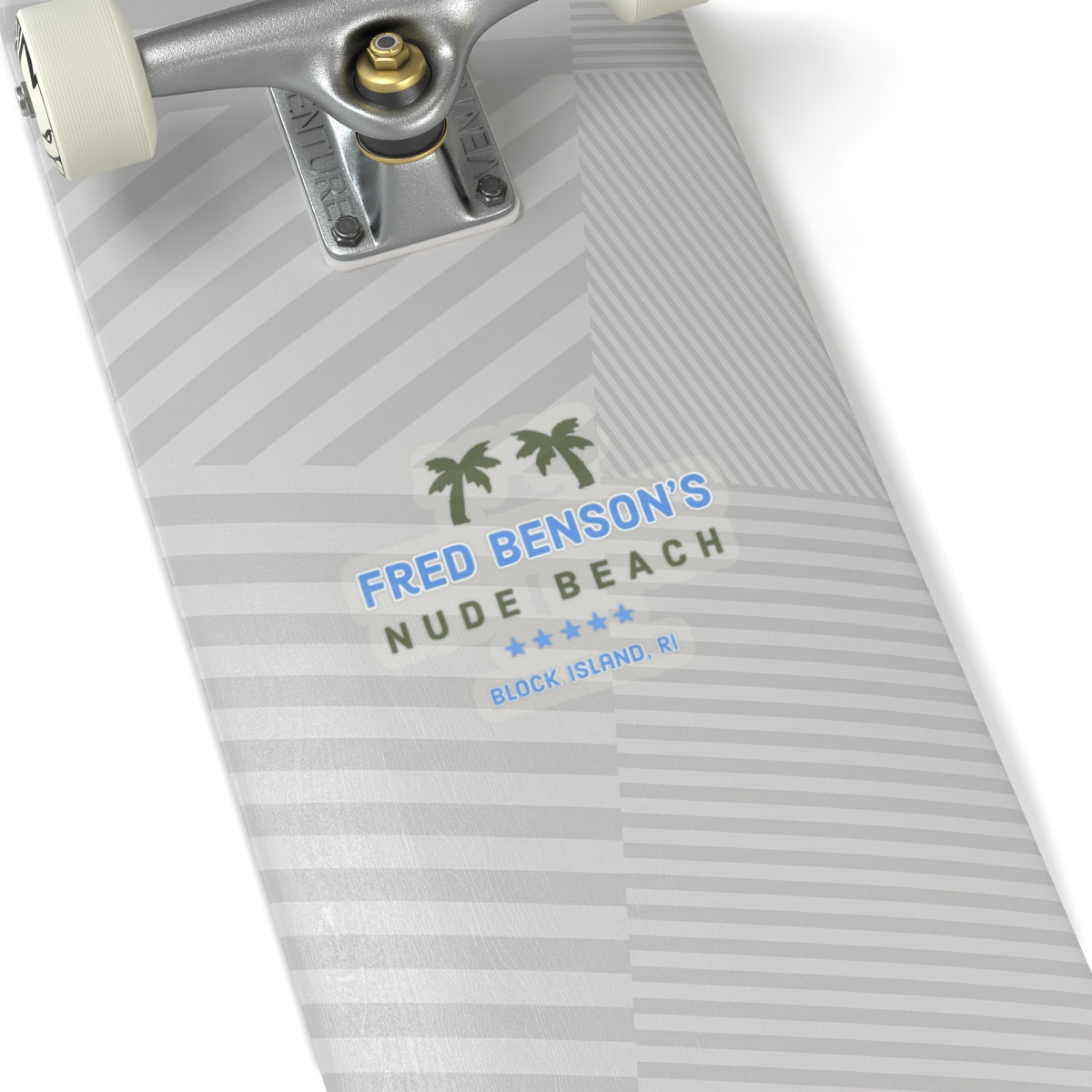 Fred Benson’s Nude Beach Sticker