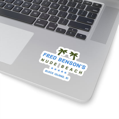 Fred Benson’s Nude Beach Sticker