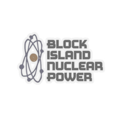 Block Island Nuclear Power Sticker